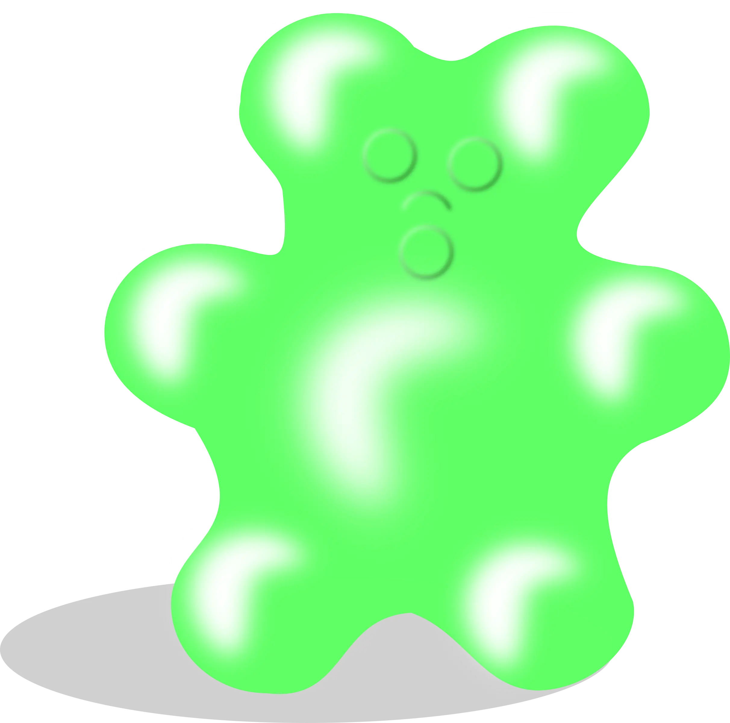 Green Gummy Bear