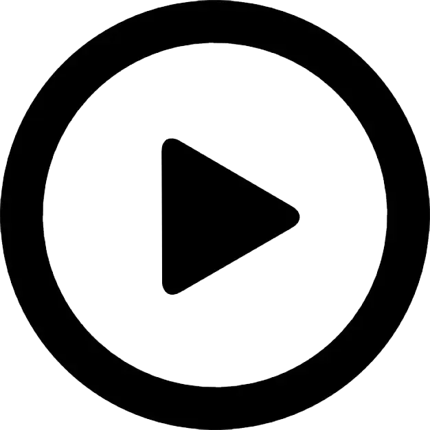 Play Button Icon for Media Controls