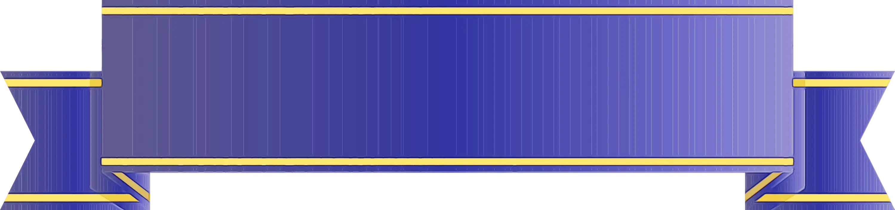 Blue Decorative Banner