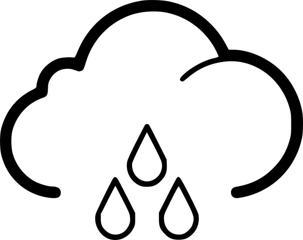 Rainy Cloud Weather Icon