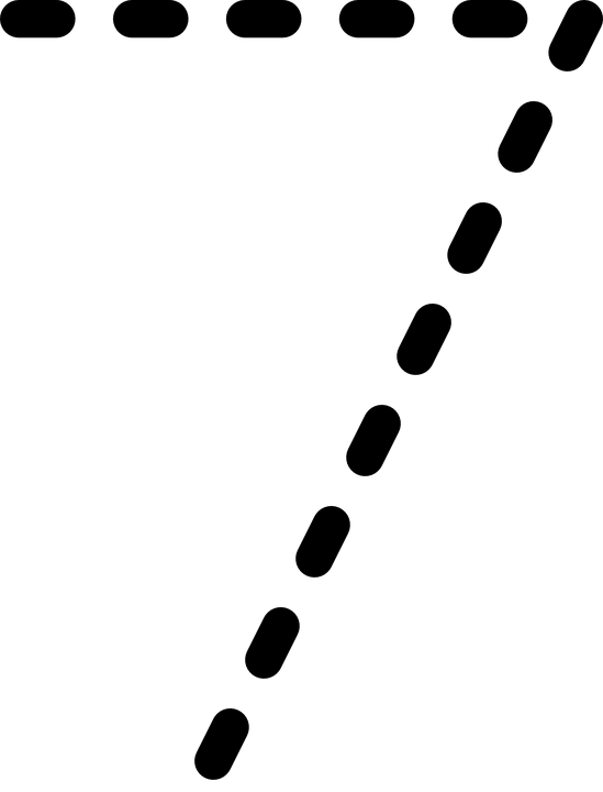 Dotted Diagonal Black Line Pattern