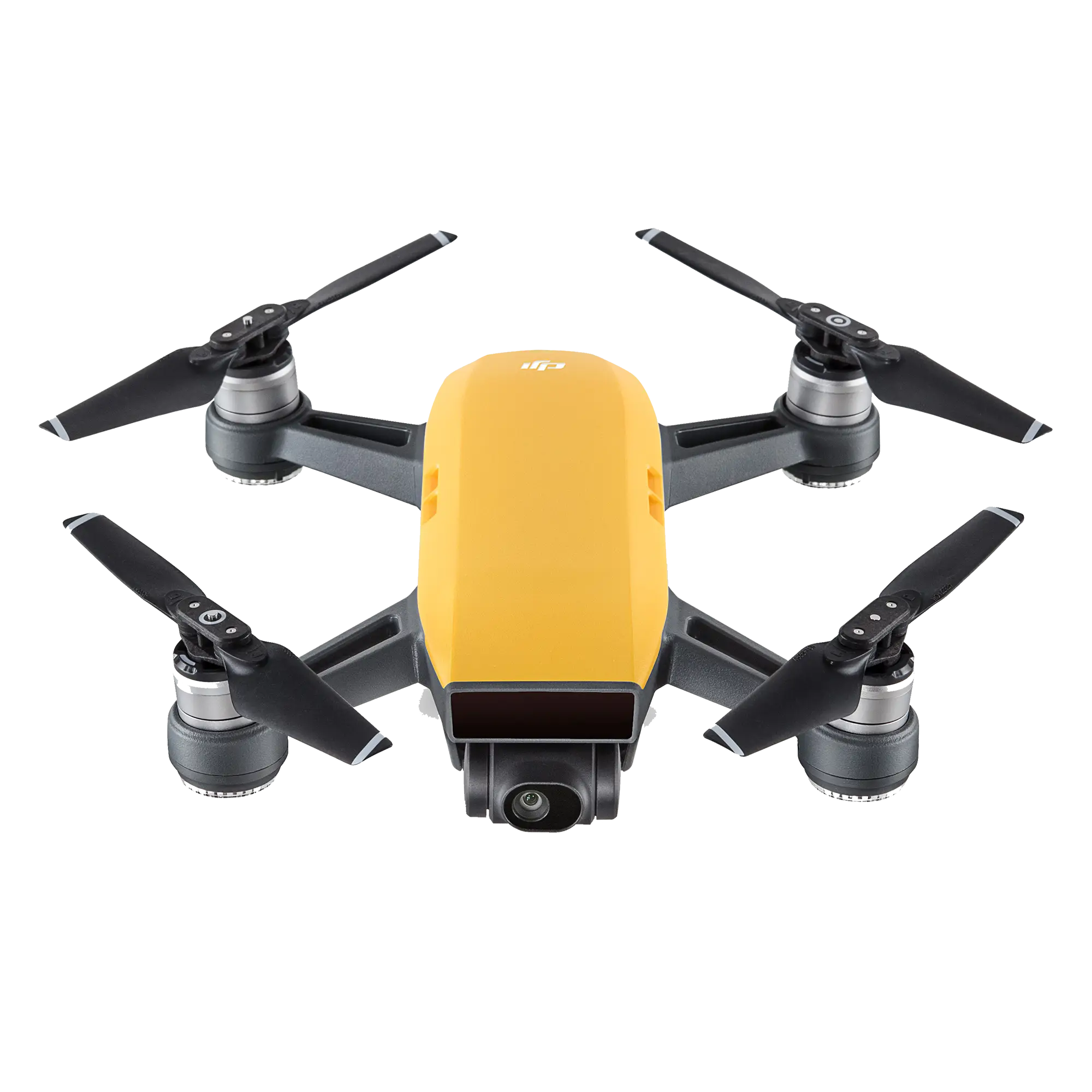 Yellow Drone with Camera for Photography