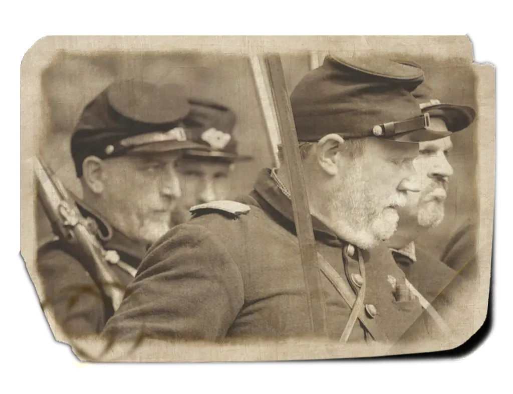 Vintage Photo of Soldiers