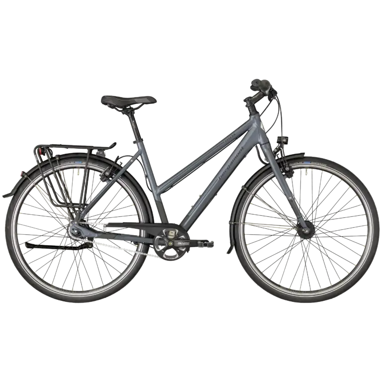 Gray Bicycle for Urban Riding