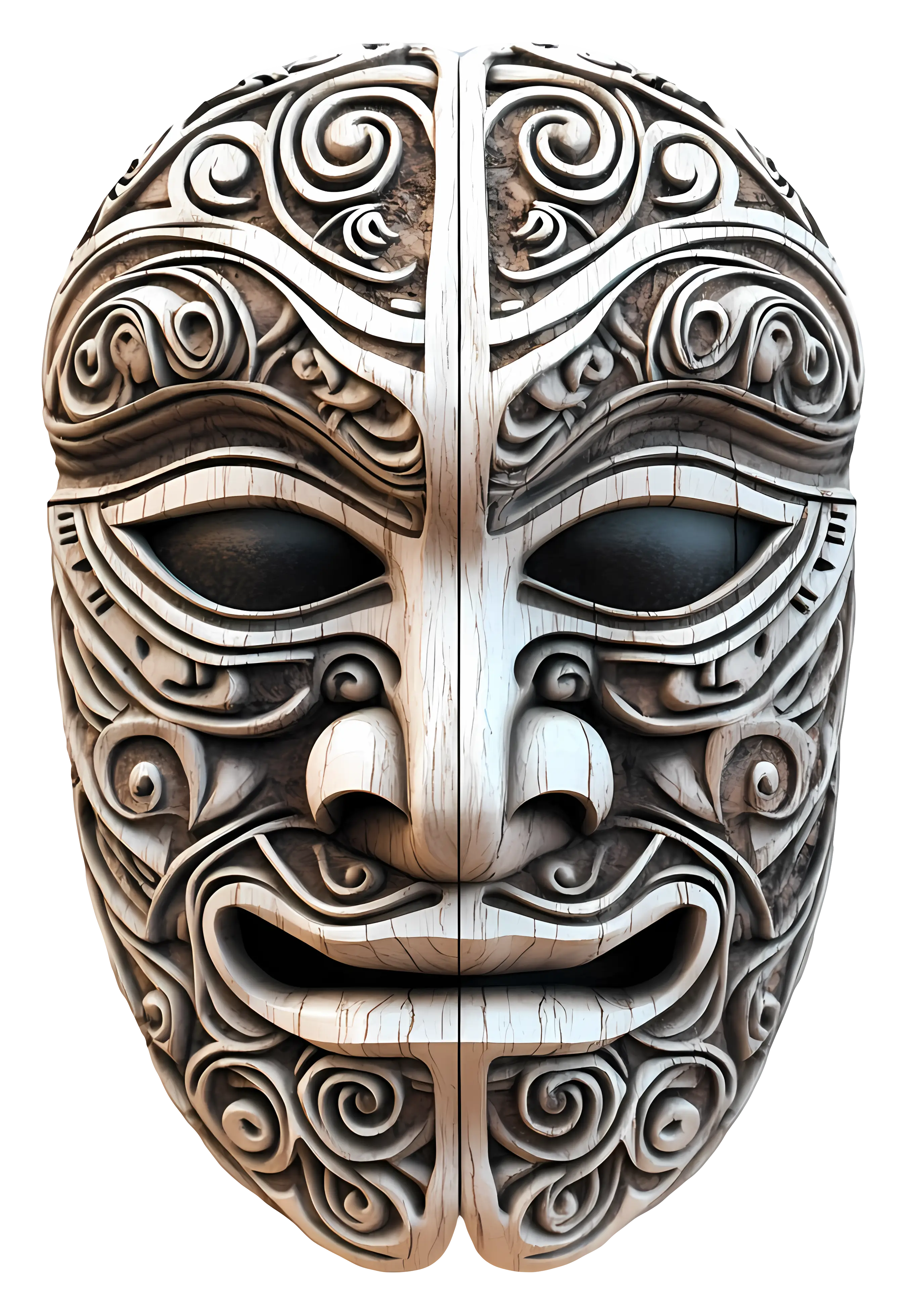 Intricate Carved Mask