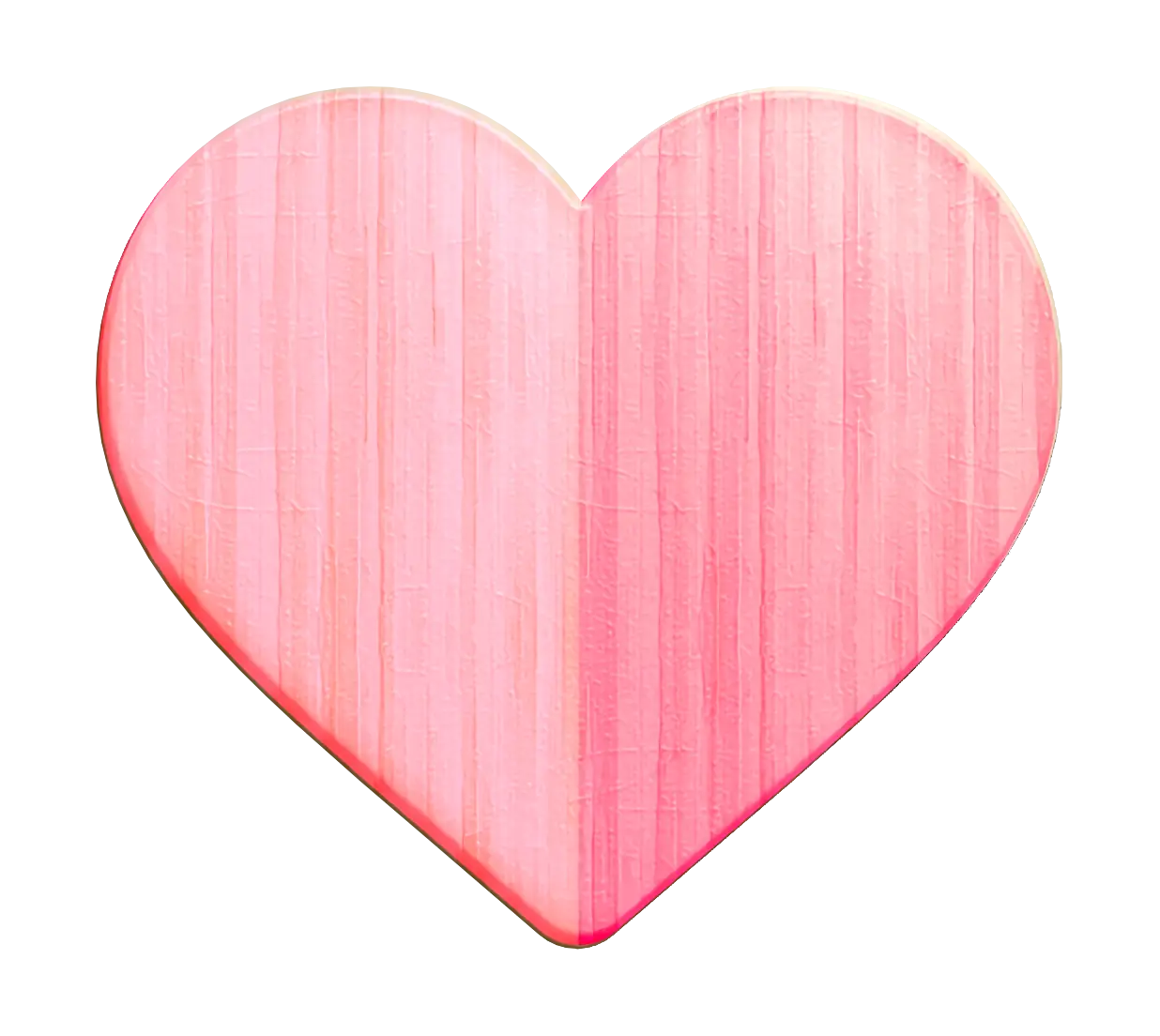 Pink Heart Illustration