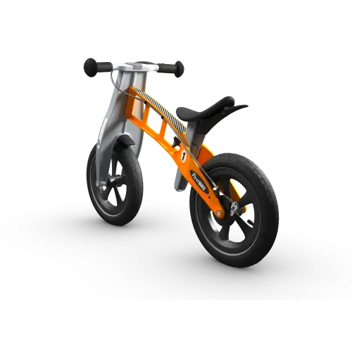 Bright Orange Balance Bike for Kids