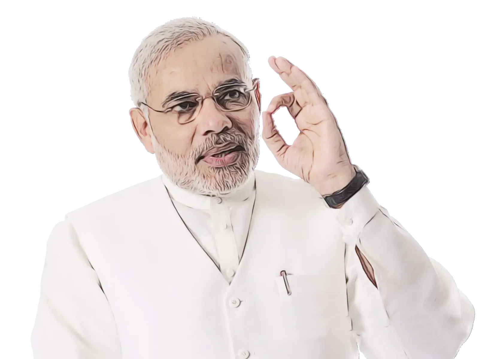 Person Making a Gesture