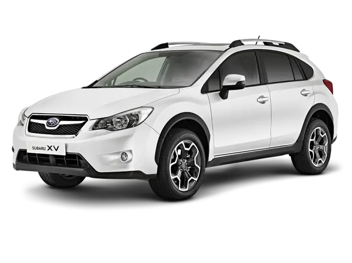 White SUV Car