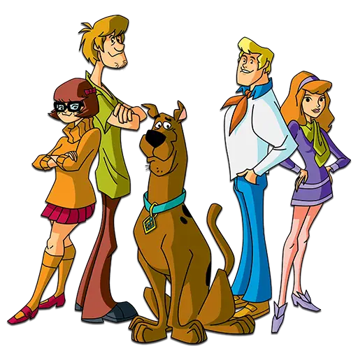 Scooby-Doo and Friends Standing