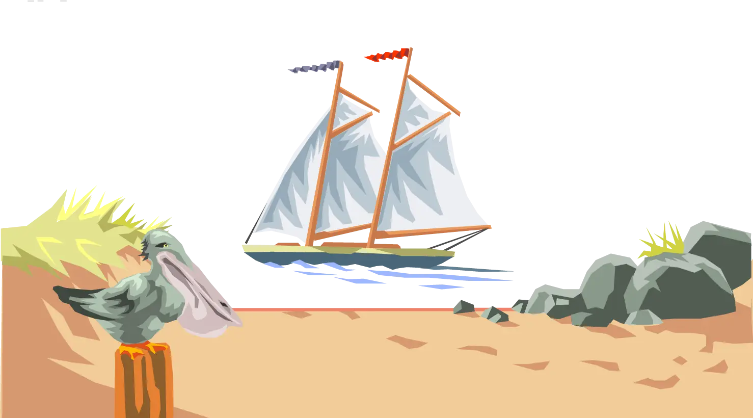 Sailboat on the Beach