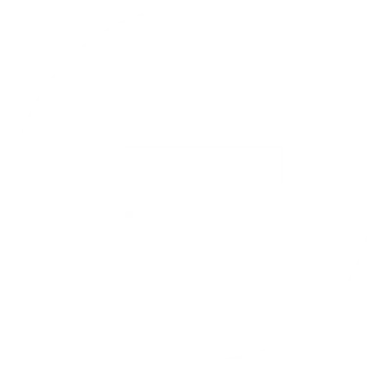 White Circular Symbol on Transparent Background
