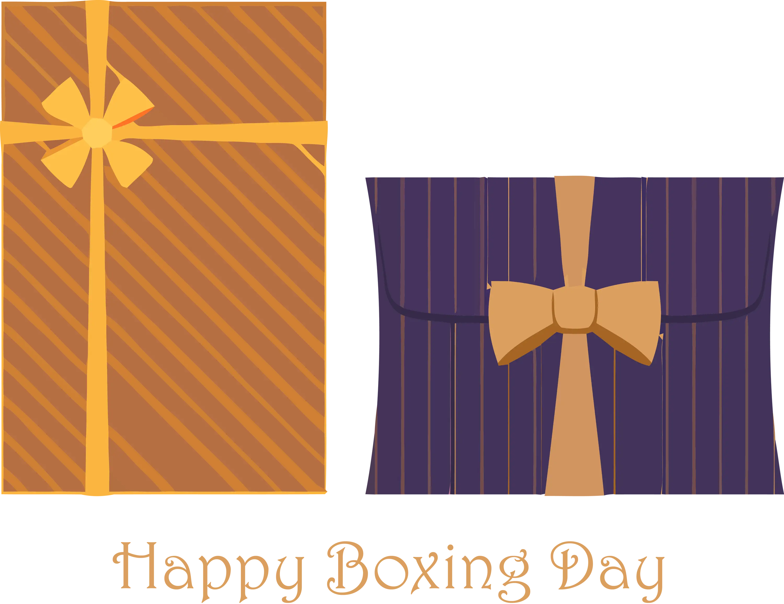 Happy Boxing Day with Gifts