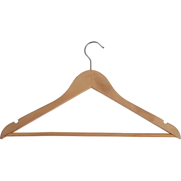 Wooden Clothing Hanger for Closet Organization