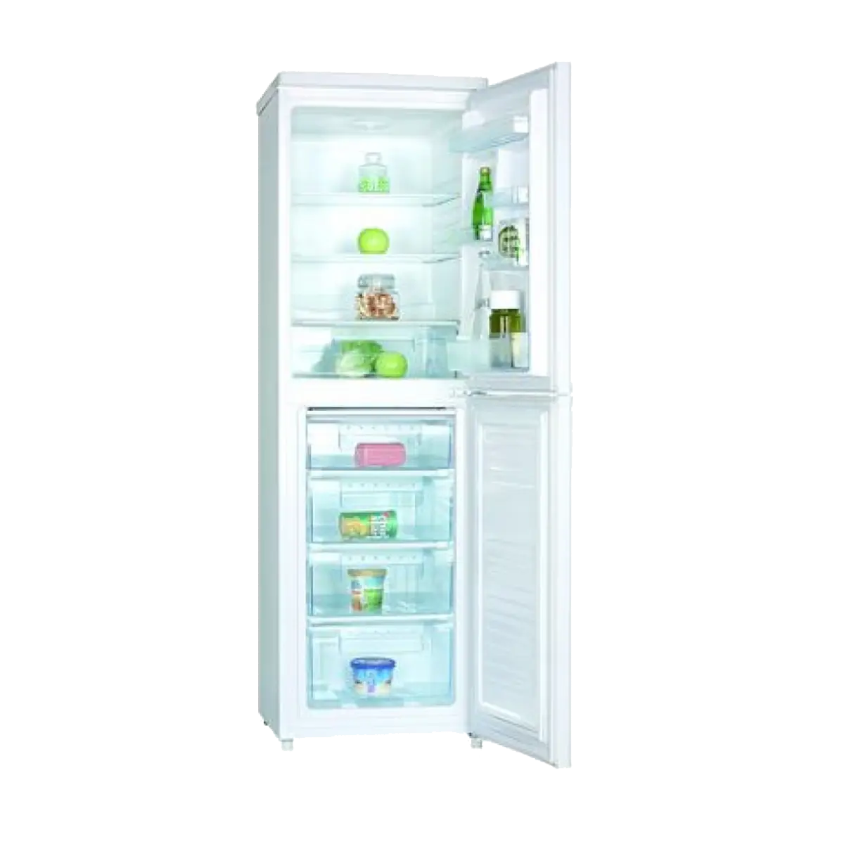 Refrigerator with Open Door Display