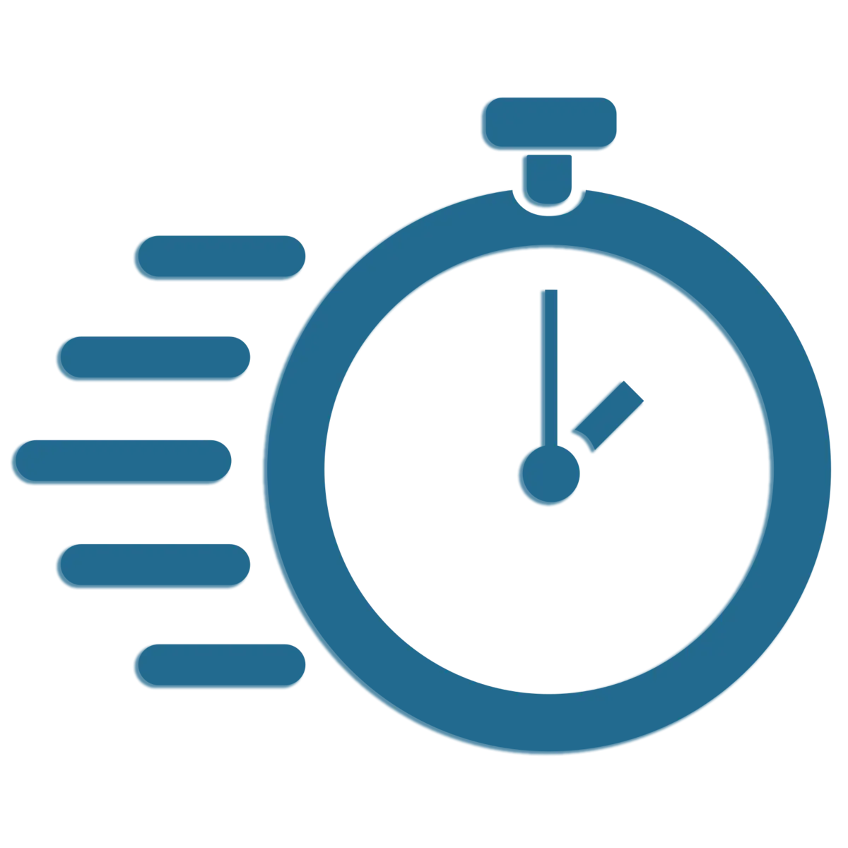 Blue Stopwatch Illustration
