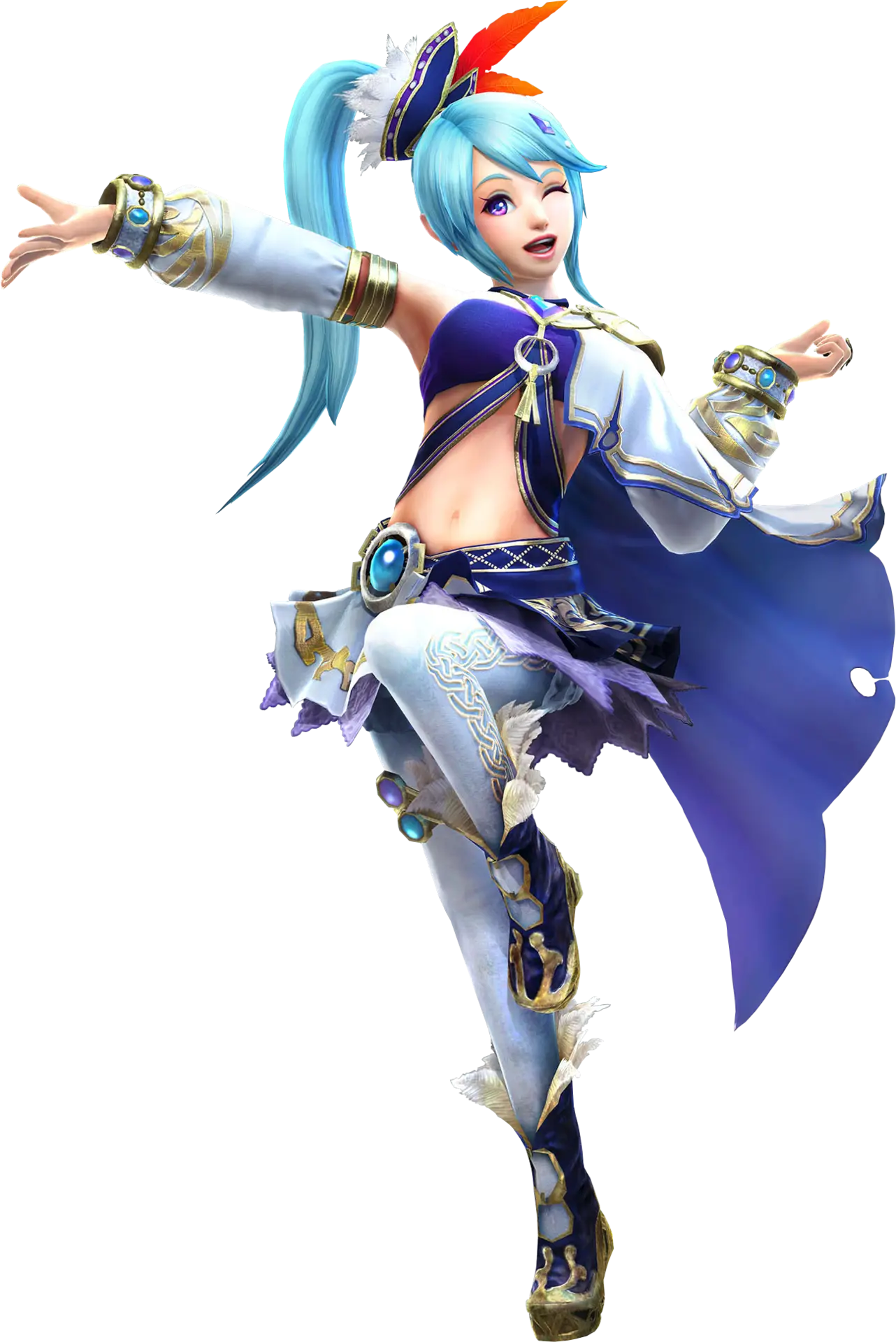 Fantasy Anime-Style Female Character Design