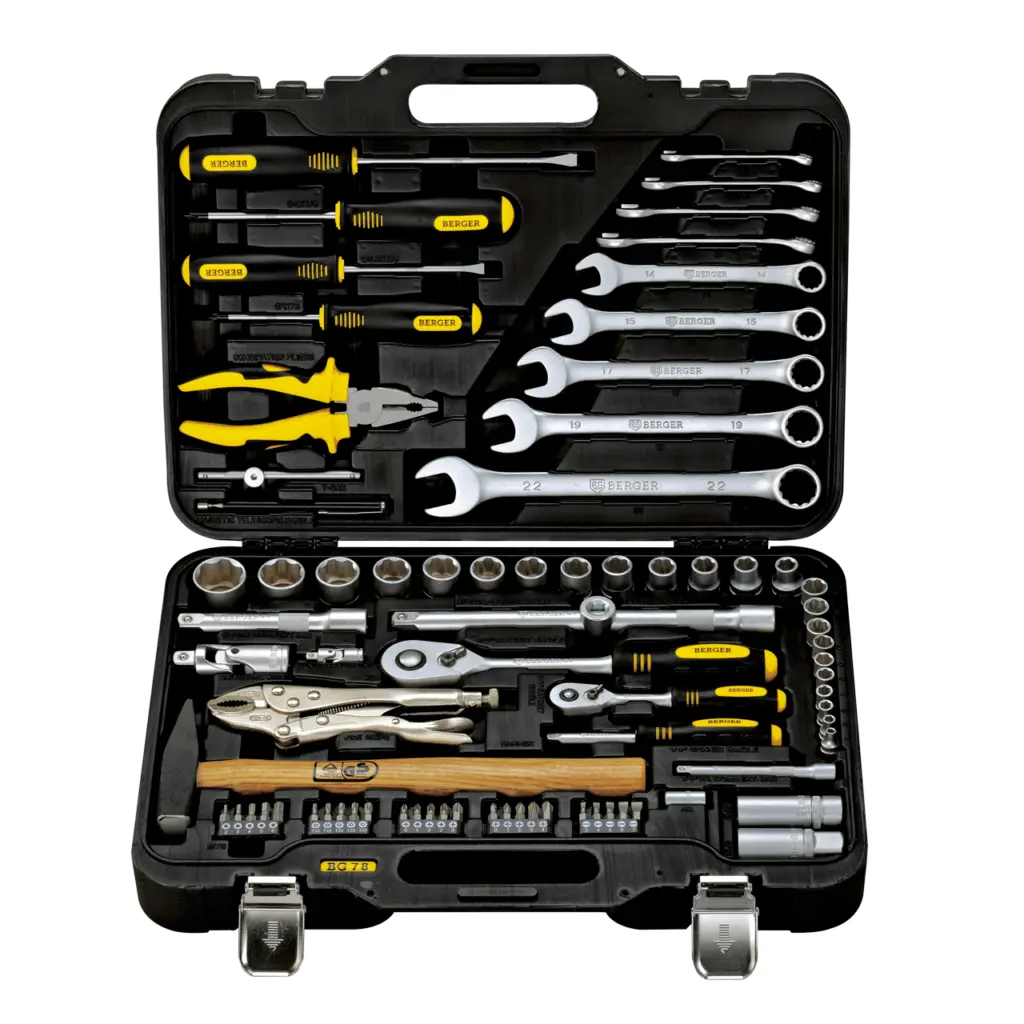 Comprehensive Toolbox with Various Tools
