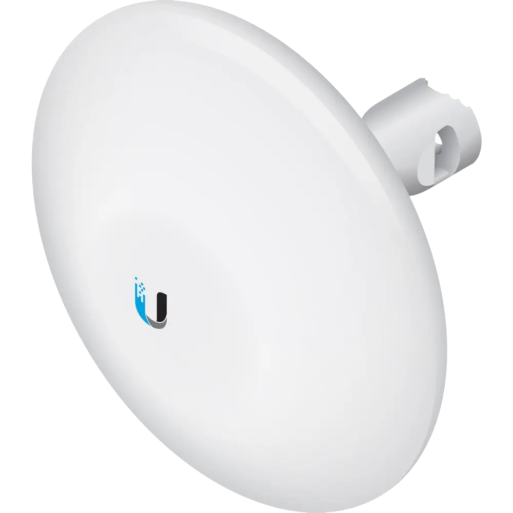 White Satellite Dish Device