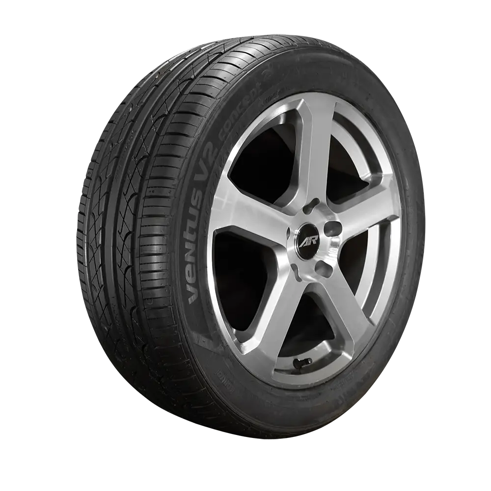 Durable Car Tire with Treads