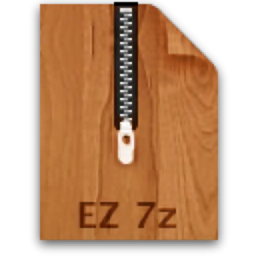7z File Compression Icon