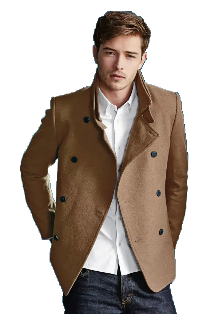 Man in Stylish Coat