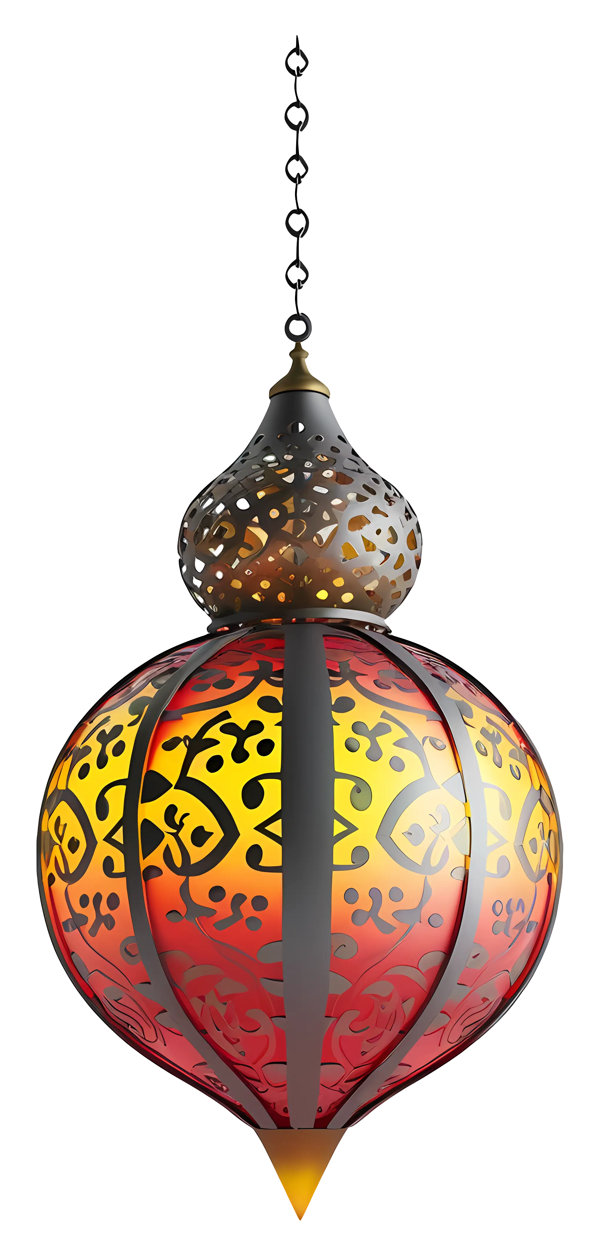 Traditional Hanging Lantern Decoration