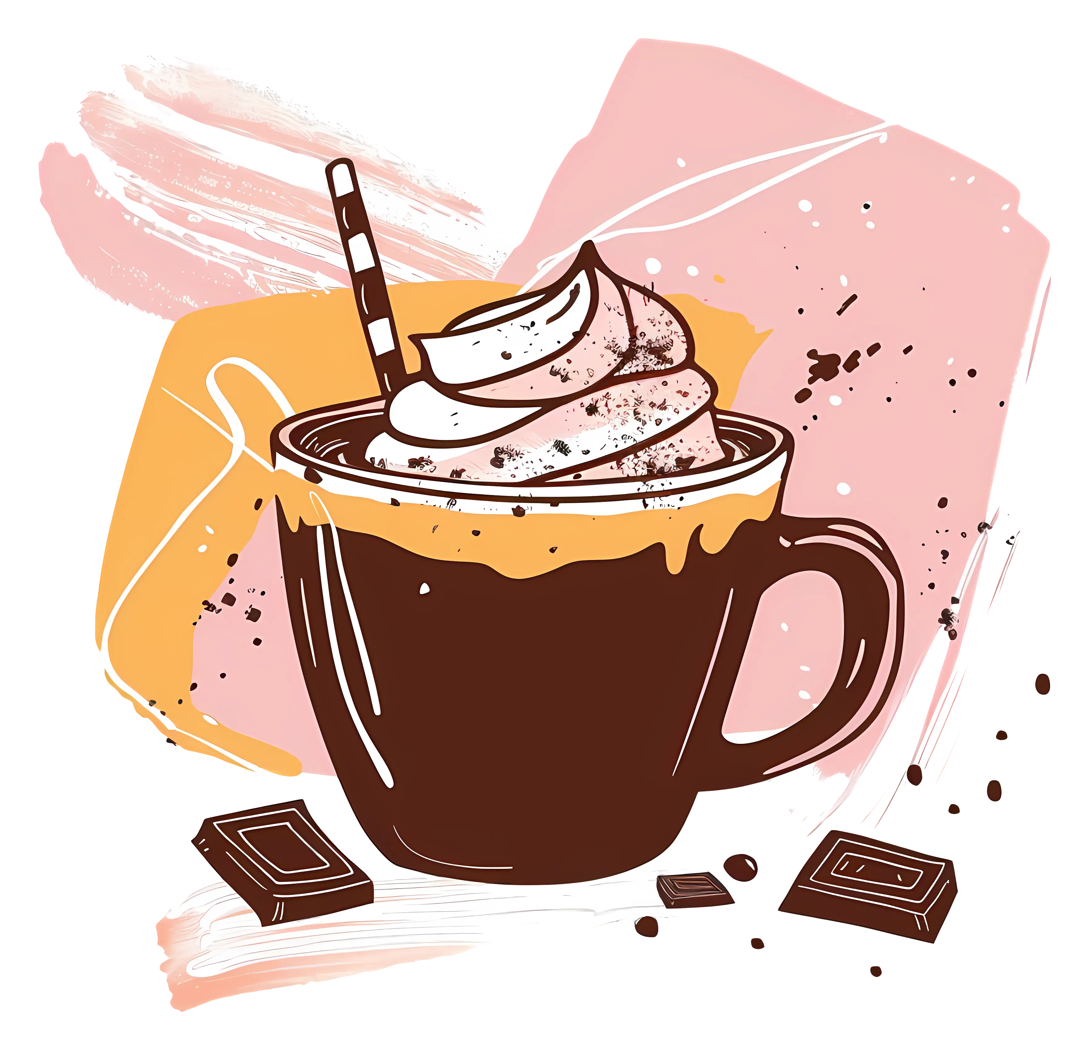 Hot Chocolate with Whipped Cream