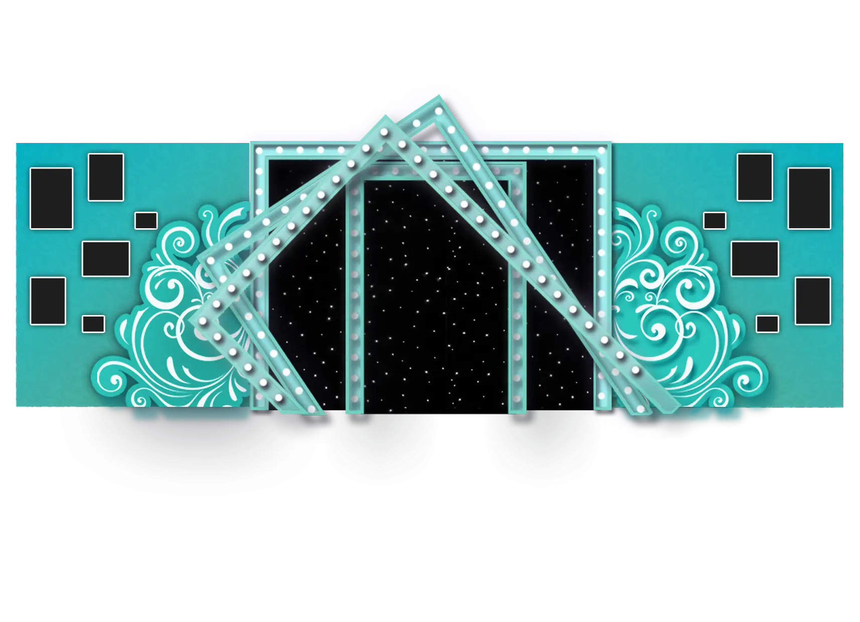 Elegant Wedding Stage Design