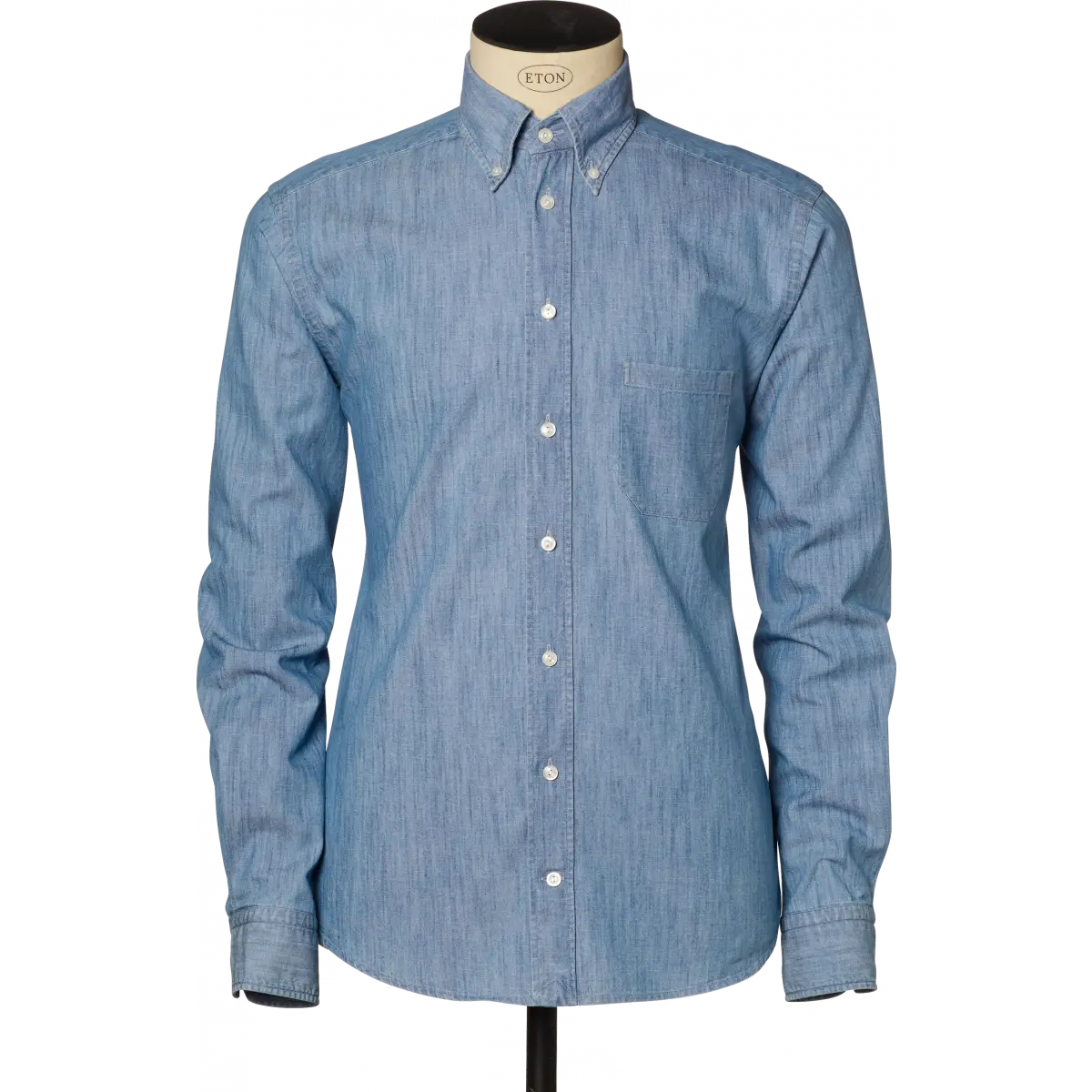 Classic Blue Button-down Shirt