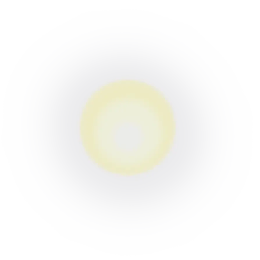 Soft Yellow Glow Halo