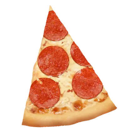 Delicious Pepperoni Pizza Slice