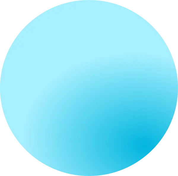 Blue Gradient Circle Design