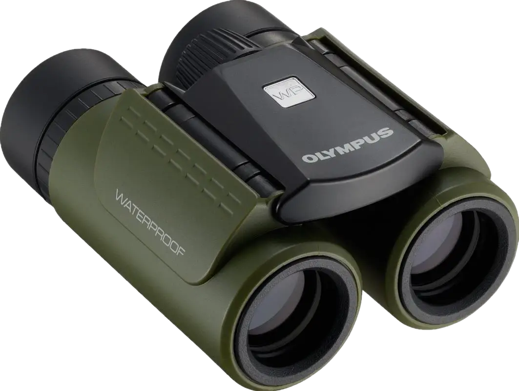 Green Waterproof Binoculars for Outdoor Use
