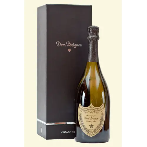 Dom Pérignon Champagne Bottle with Box