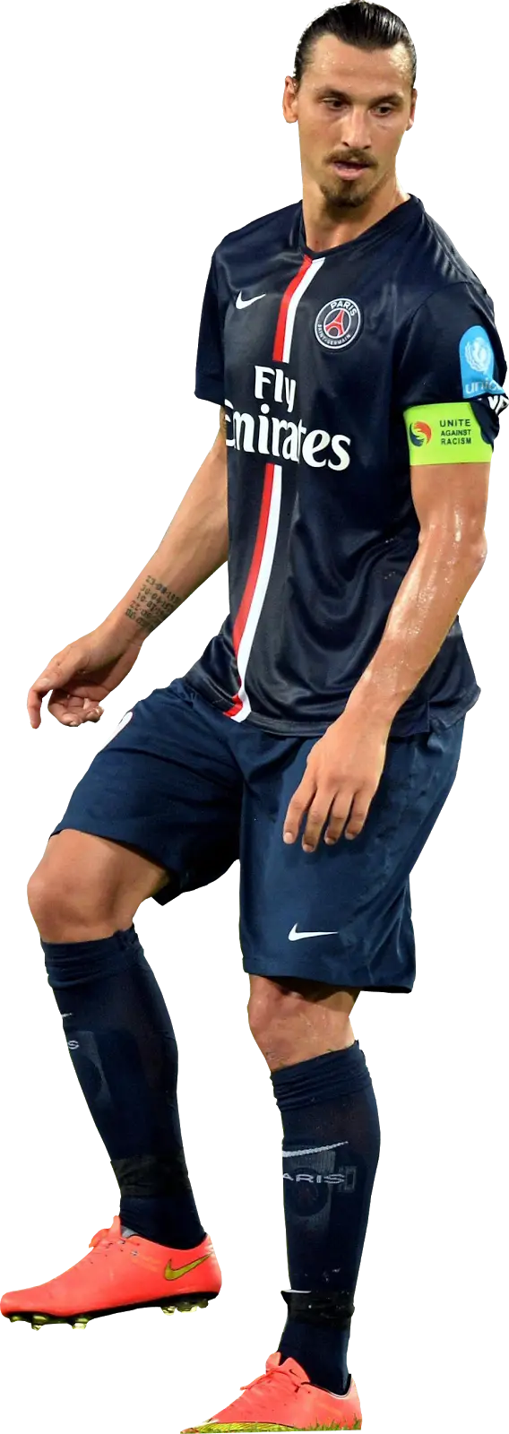 Professional Soccer Player in Action