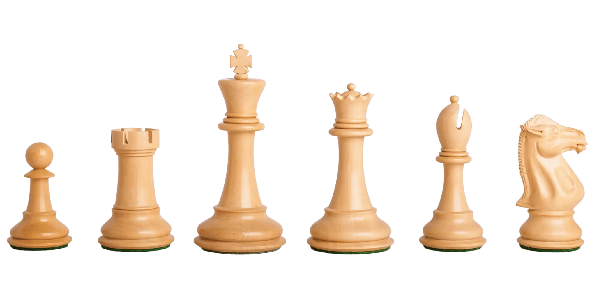 Wooden Chess Pieces Set for Strategy Games