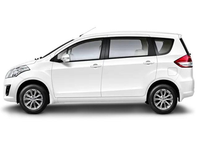 White SUV Side View