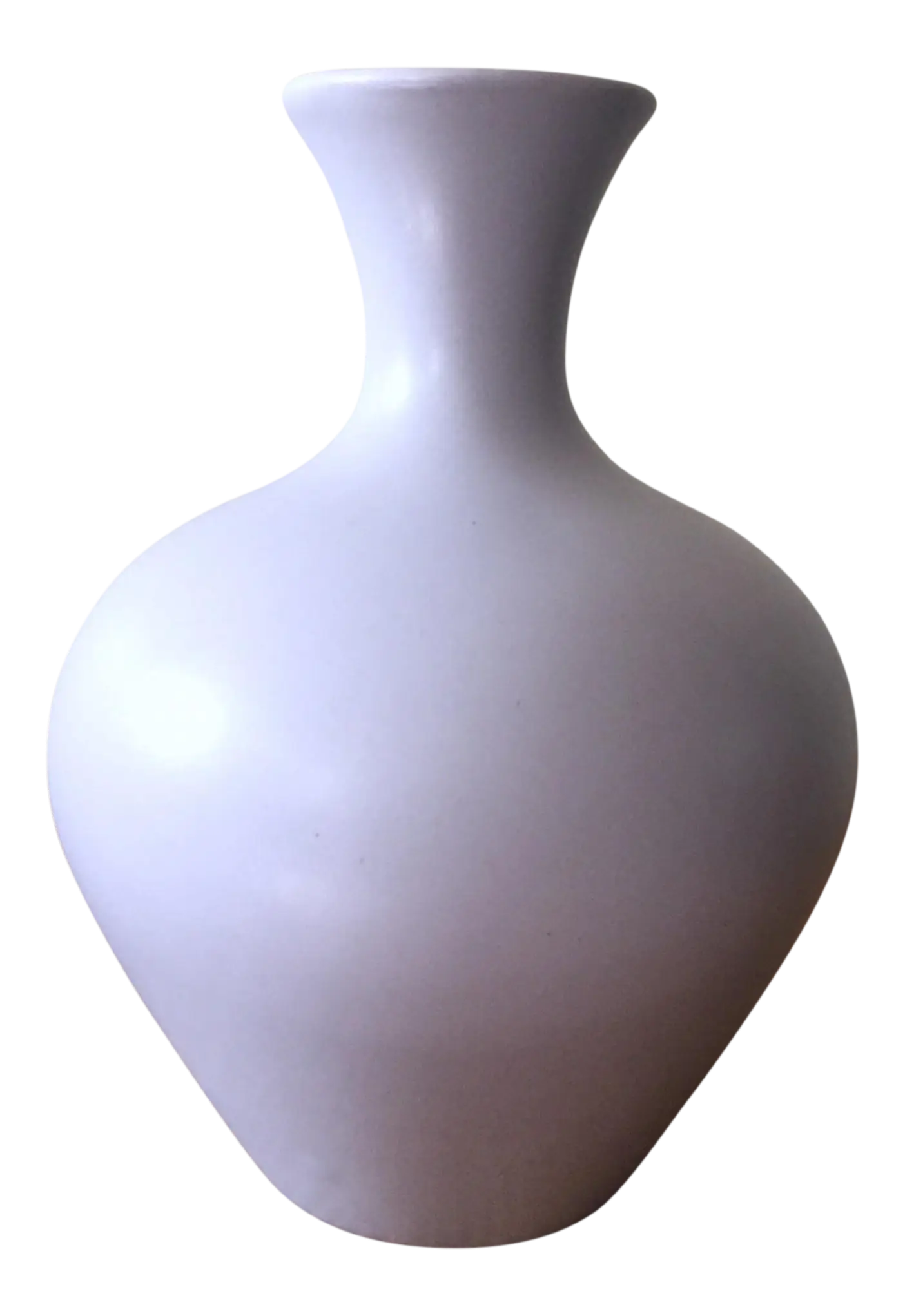 White Ceramic Vase for Home Decoration