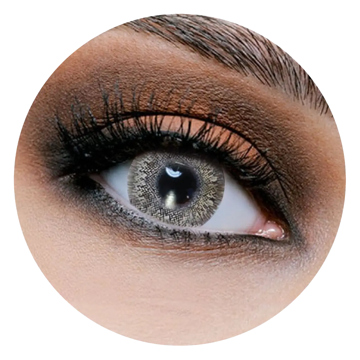Eye with Makeup Design