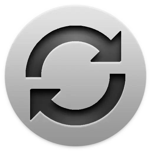 Refresh Icon with Circular Arrows