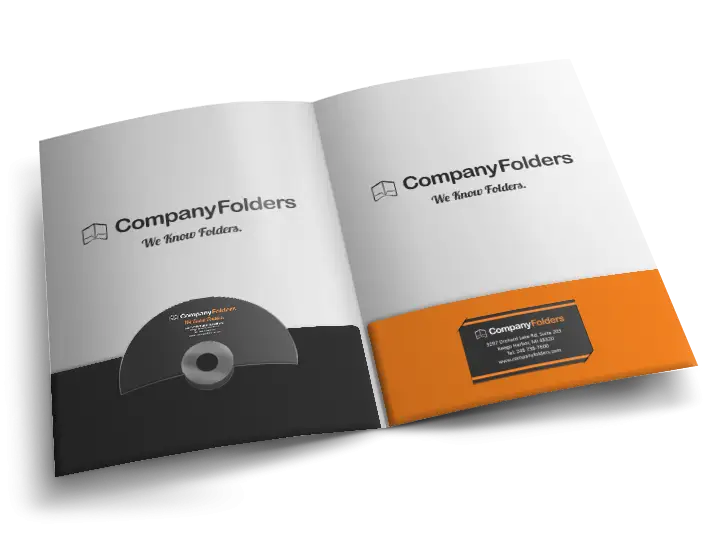 Professional Company Folder