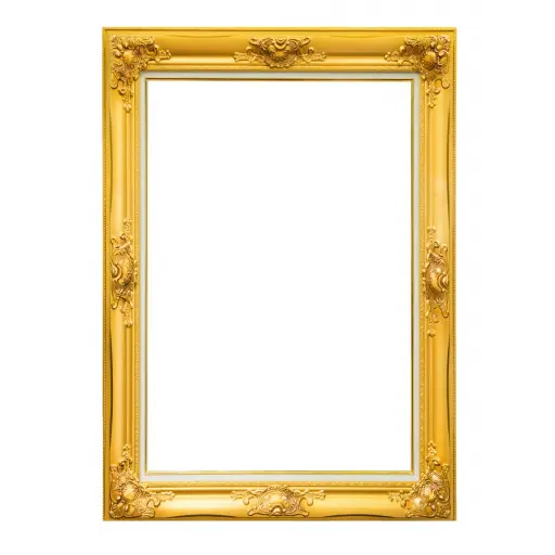 Ornamental Golden Picture Frame