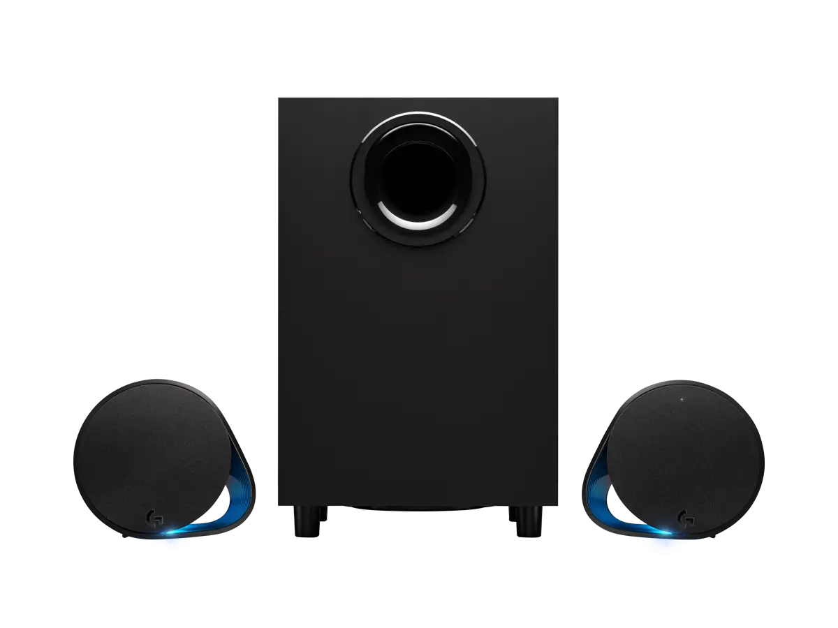 Black Speaker System with Subwoofer