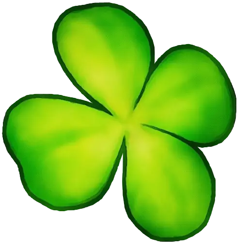 Green Clover Leaf for St. Patrick&#039;s Day