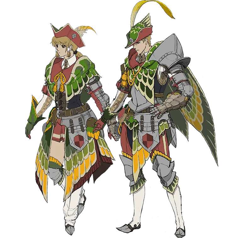 Fantasy Warriors in Detailed Armor
