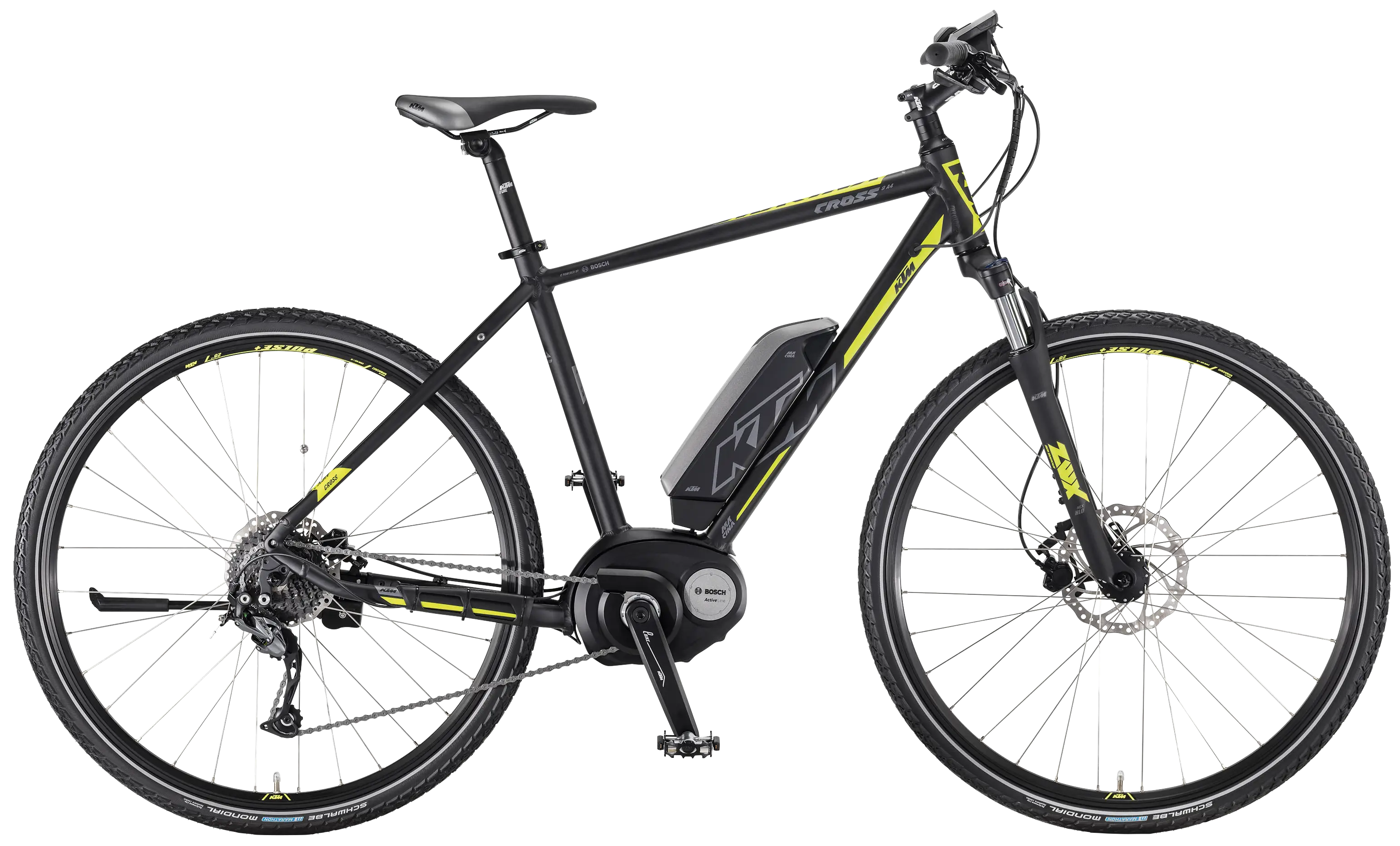 Black Electric Bicycle for Urban Transport