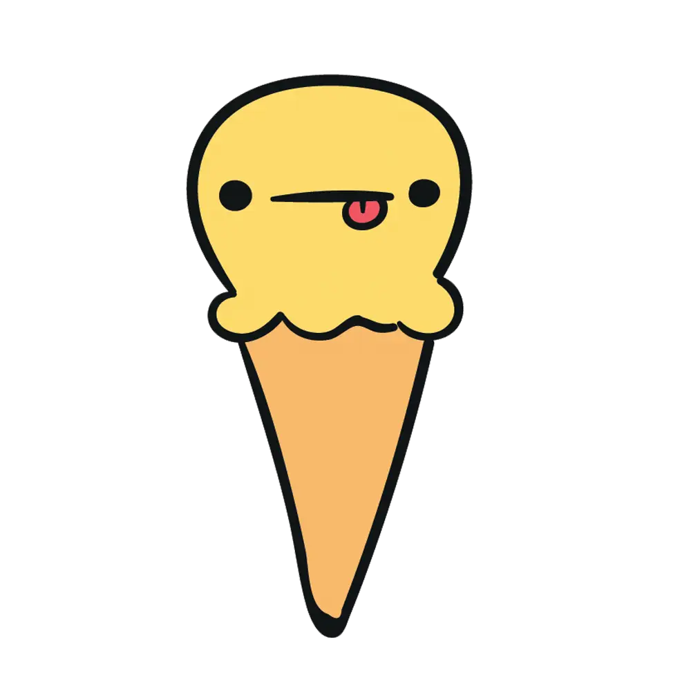 Cute Ice Cream Cone
