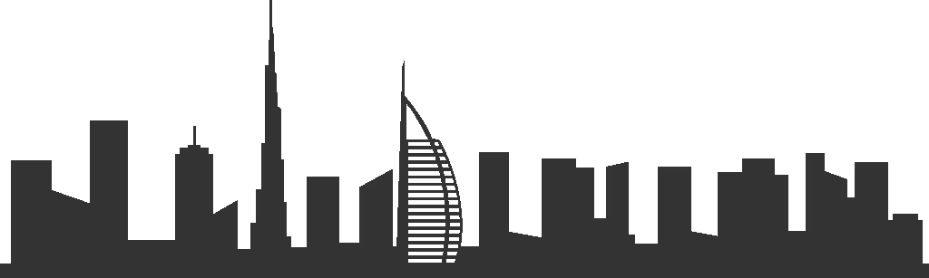 City Skyline Silhouette Illustration