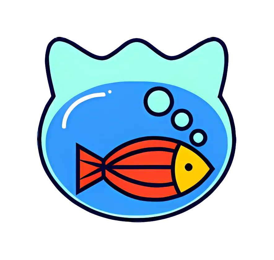 Fish in Blue Bowl